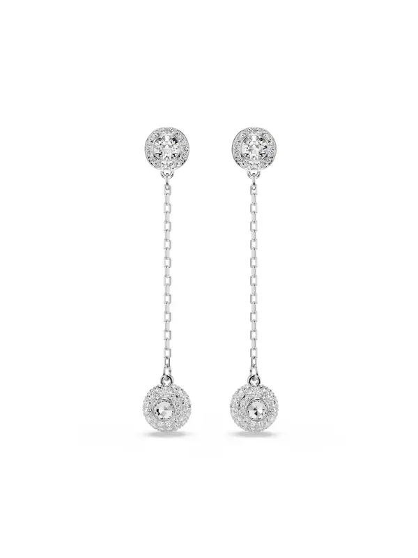 Swarovski Swarovski Naušnice 'Una'  srebro / prozirna