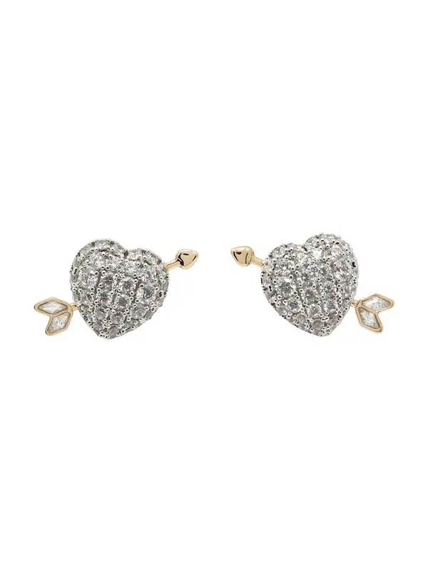 Swarovski Swarovski Naušnice  zlatna / srebro / prozirna