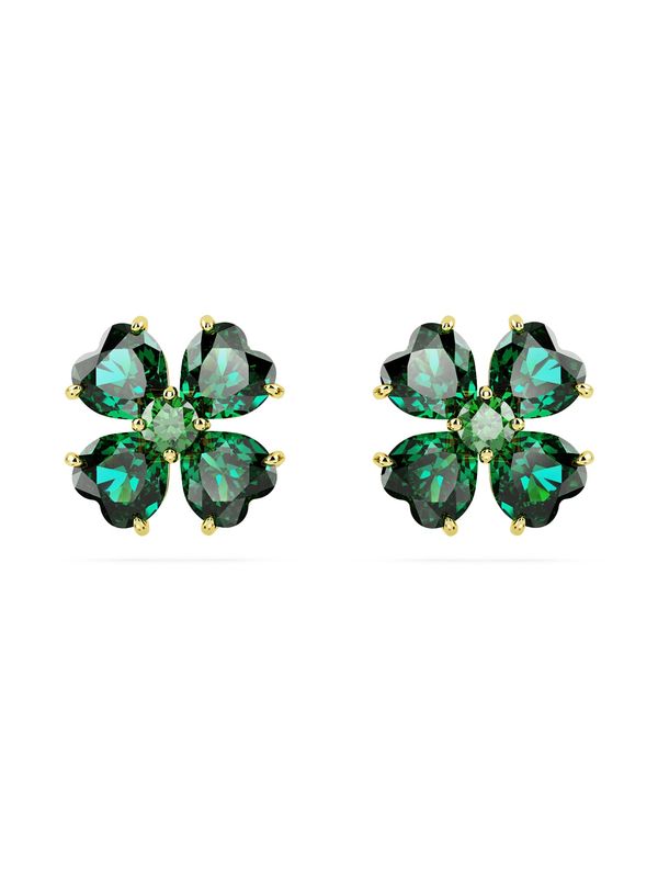 Swarovski Swarovski Naušnice  zlatna / zelena
