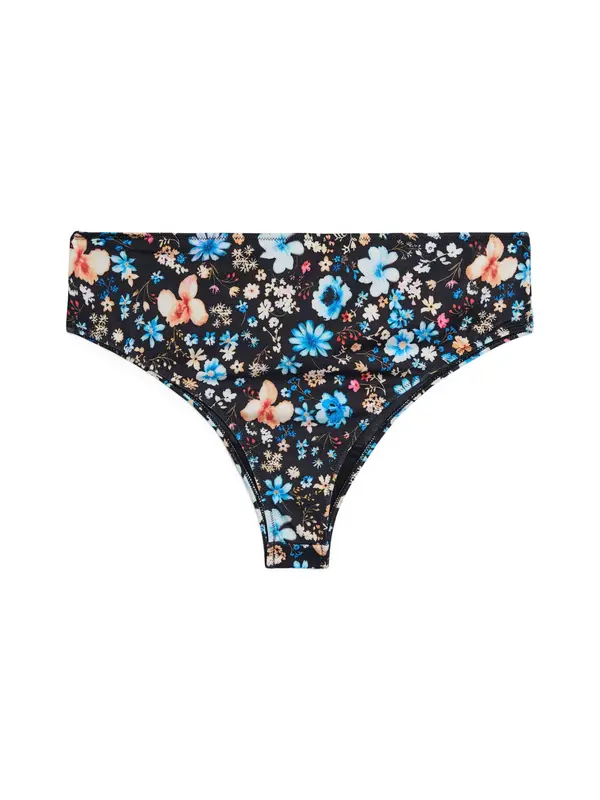 Swim by Zizzi Swim by Zizzi Bikini donji dio 'Caanne'  plava / breskva / roza / crna