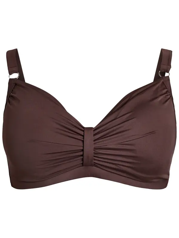 Swim by Zizzi Swim by Zizzi Bikini gornji dio 'Basic'  tamno smeđa
