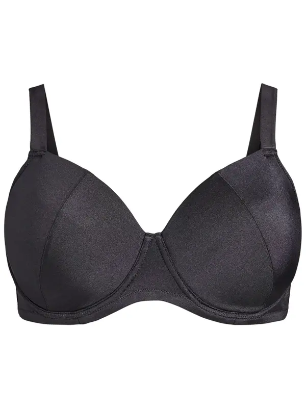 Swim by Zizzi Swim by Zizzi Bikini gornji dio 'SBLOOM'  crna