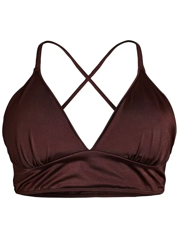 Swim by Zizzi Swim by Zizzi Bikini gornji dio 'Senya'  smeđa
