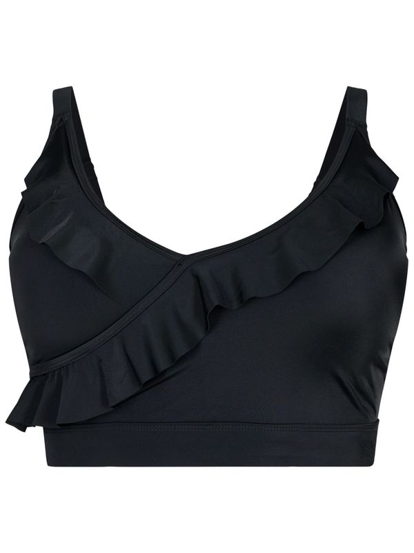 Swim by Zizzi Swim by Zizzi Bikini gornji dio 'SKATRIN'  crna