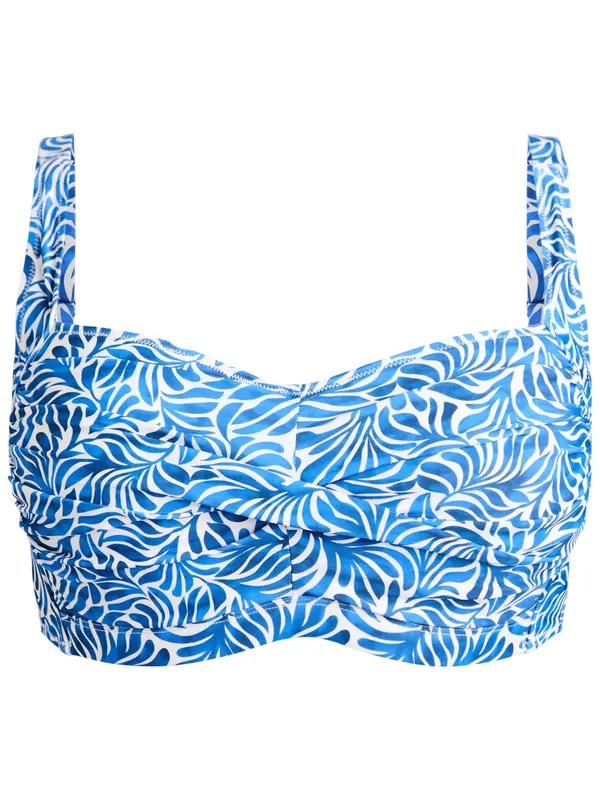 Swim by Zizzi Swim by Zizzi Bikini gornji dio 'Stella'  plava / bijela
