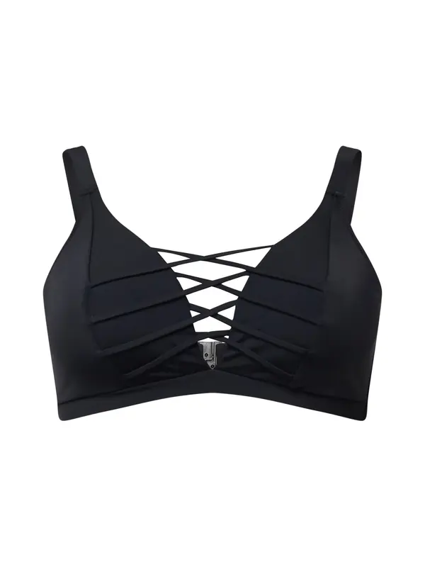 Swim by Zizzi Swim by Zizzi Bikini gornji dio 'Stris'  crna