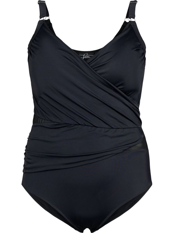 Swim by Zizzi Swim by Zizzi Jednodijelni kupaći kostim 'SBASIC'  crna