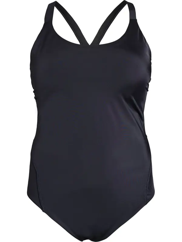 Swim by Zizzi Swim by Zizzi Jednodijelni kupaći kostim 'Smilla'  crna