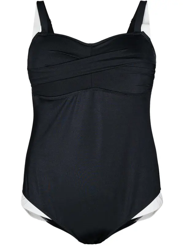 Swim by Zizzi Swim by Zizzi Jednodijelni kupaći kostim 'Svera'  crna