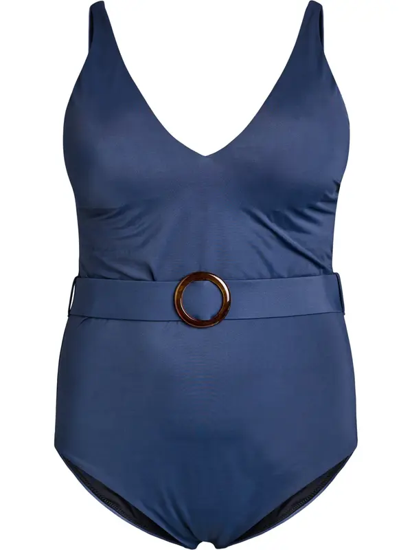 Swim by Zizzi Swim by Zizzi Jednodijelni kupaći kostim 'Sviola'  morsko plava