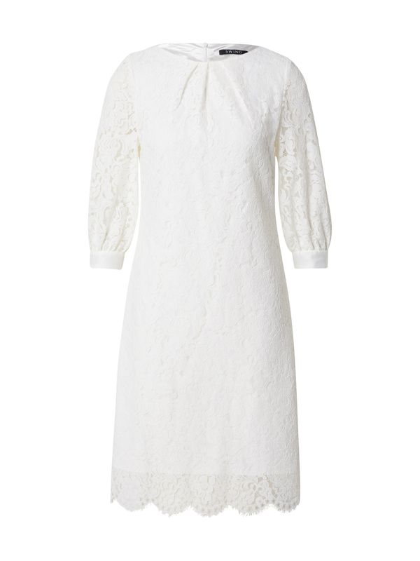 SWING SWING Koktel haljina  bijela
