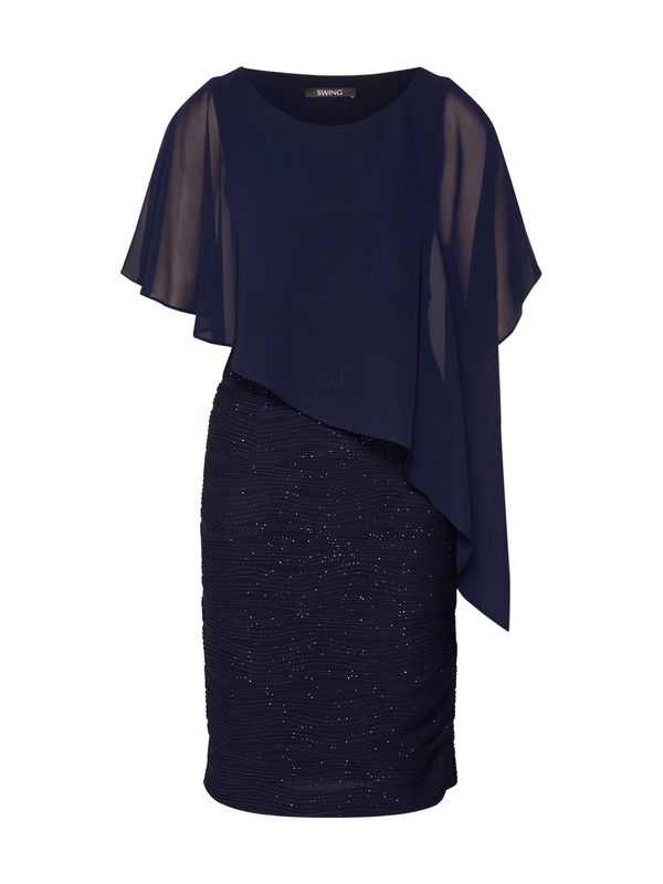 SWING SWING Koktel haljina  morsko plava