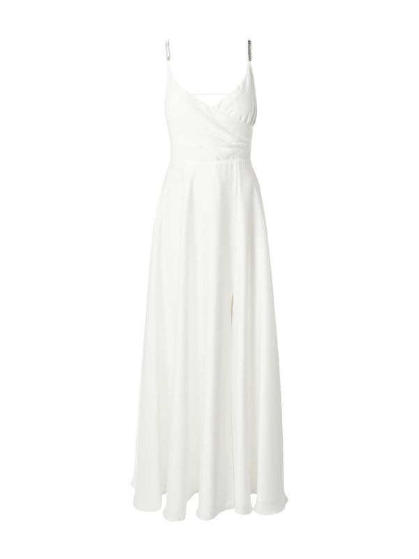 SWING SWING Večernja haljina  boja slonovače / srebro