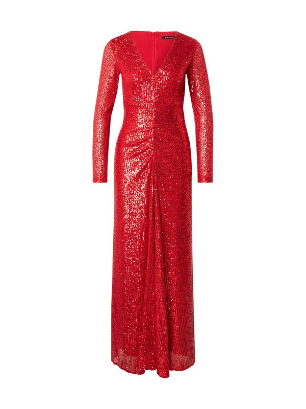 SWING SWING Večernja haljina  crvena