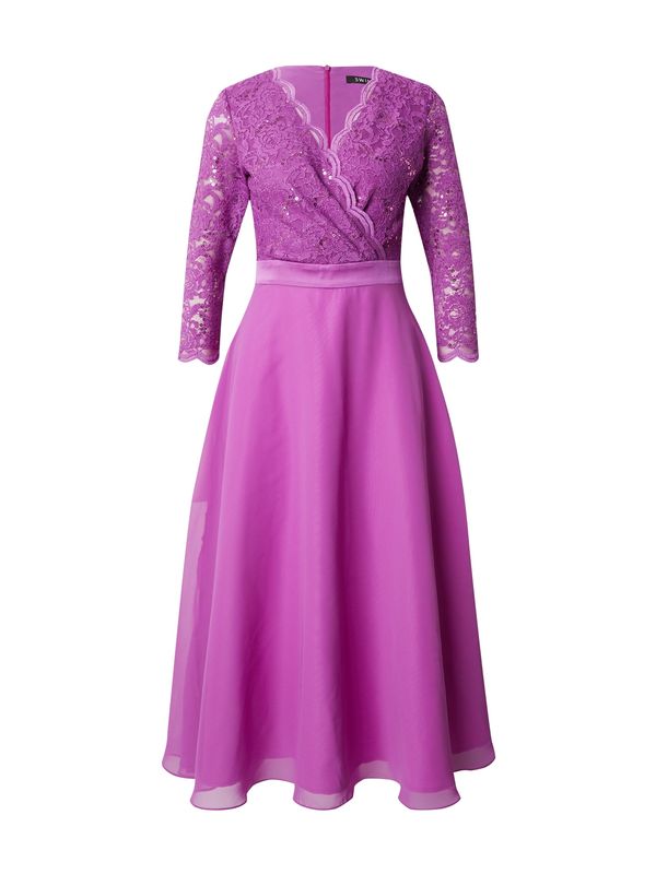 SWING SWING Večernja haljina  ljubičasta