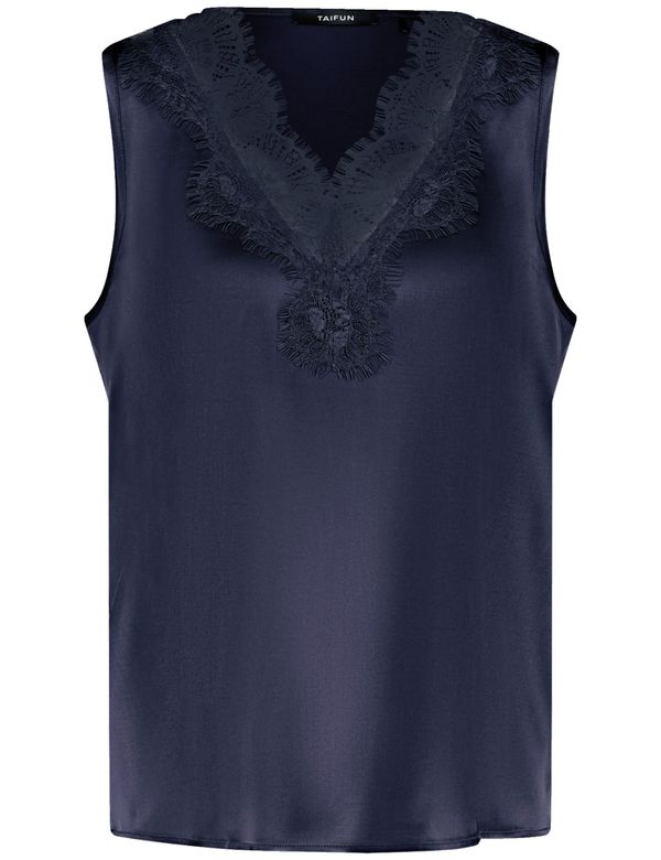 TAIFUN TAIFUN Bluza  tamno plava