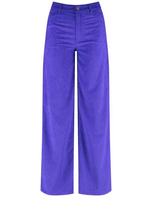 TAIFUN TAIFUN Hlače  ljubičasto plava