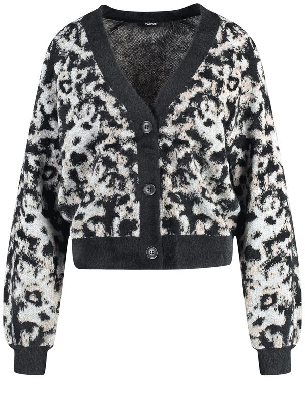 TAIFUN TAIFUN Kardigan  crna / prljavo bijela