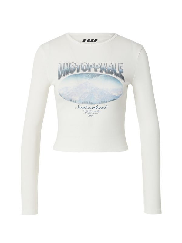 Tally Weijl Tally Weijl Majica  plava / svijetloplava / antracit siva / bijela