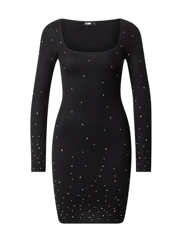 Tally Weijl Tally Weijl Pletena haljina  crna