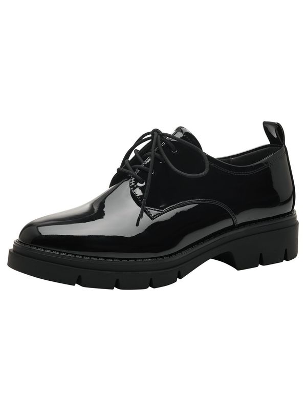 Tamaris Tamaris Cipele na vezanje  crna