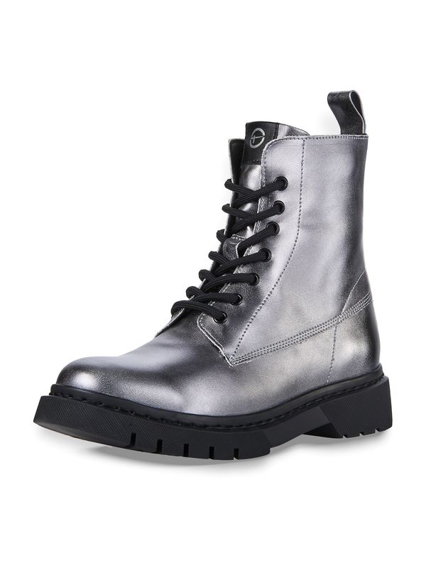 Tamaris Tamaris Gležnjače na vezanje  srebrno siva