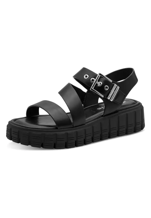 Tamaris Tamaris Sandale  crna