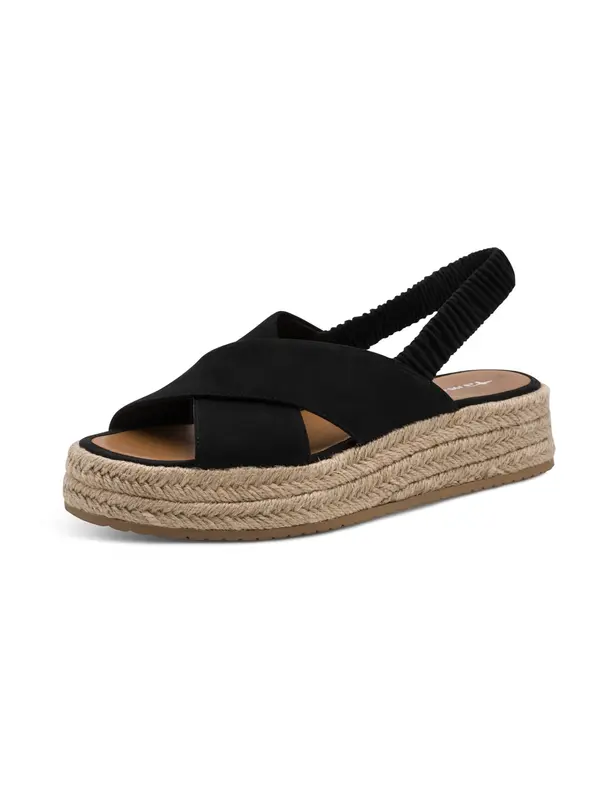 Tamaris Tamaris Sandale  crna