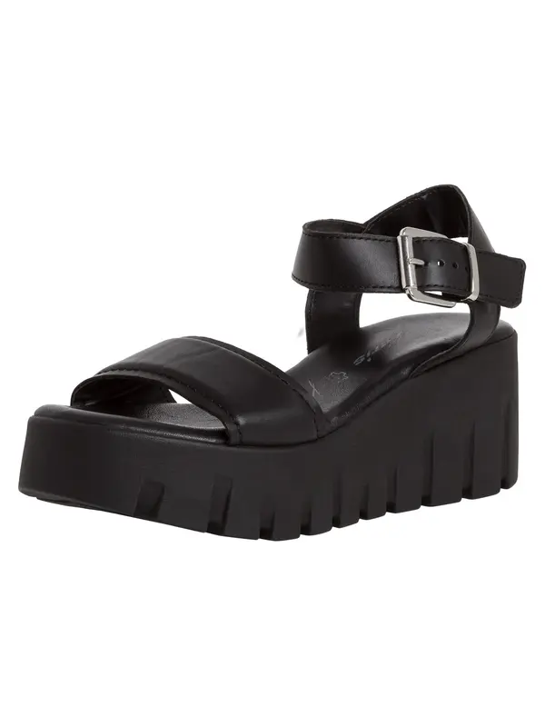 Tamaris Tamaris Sandale  crna