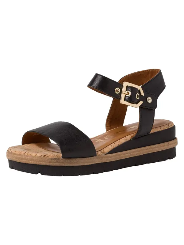 Tamaris Tamaris Sandale  crna