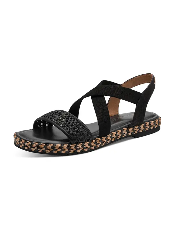 Tamaris Tamaris Sandale  crna