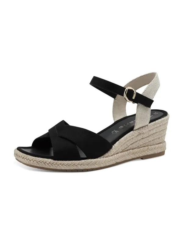 Tamaris Tamaris Sandale  crna