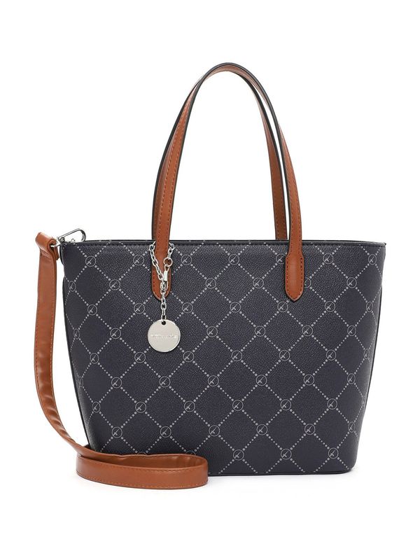 Tamaris Tamaris Shopper torba 'Anastasia'  noćno plava / konjak / srebrno siva