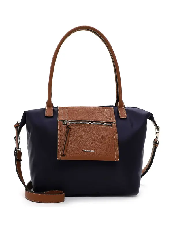Tamaris Tamaris Shopper torba 'Fabrizia'  noćno plava / karamela