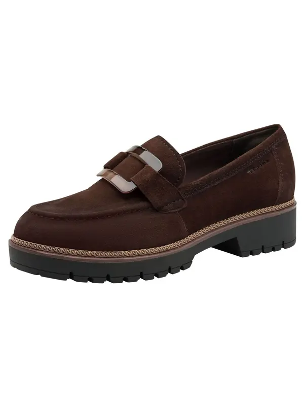 Tamaris Tamaris Slip On cipele  tamno smeđa
