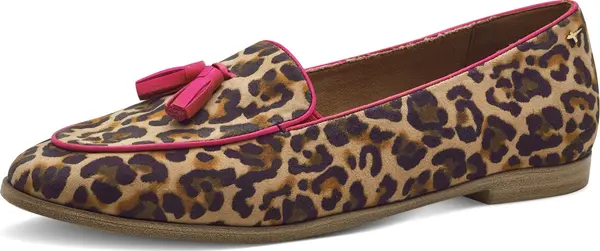 Tamaris Tamaris Slip On cipele  zeleno smeđa / cappuccino / roza / crna