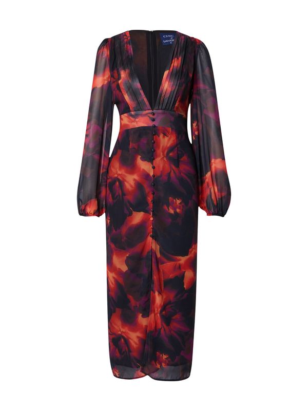 Tantra Tantra Haljina  ciglasto crvena / crna