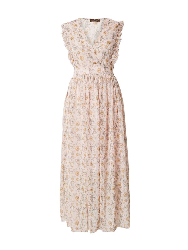 Tantra Tantra Haljina  marelica / roza / crna