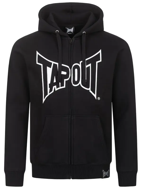 Tapout Tapout Gornji dio trenirke 'Marfa'  crna / bijela