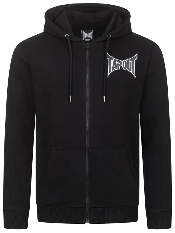Tapout Tapout Gornji dio trenirke 'Octagon'  siva / crna / bijela