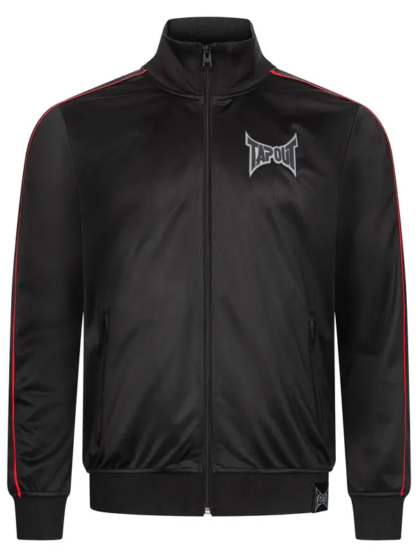 Tapout Tapout Gornji dio trenirke 'Tarziana'  siva / crvena / crna