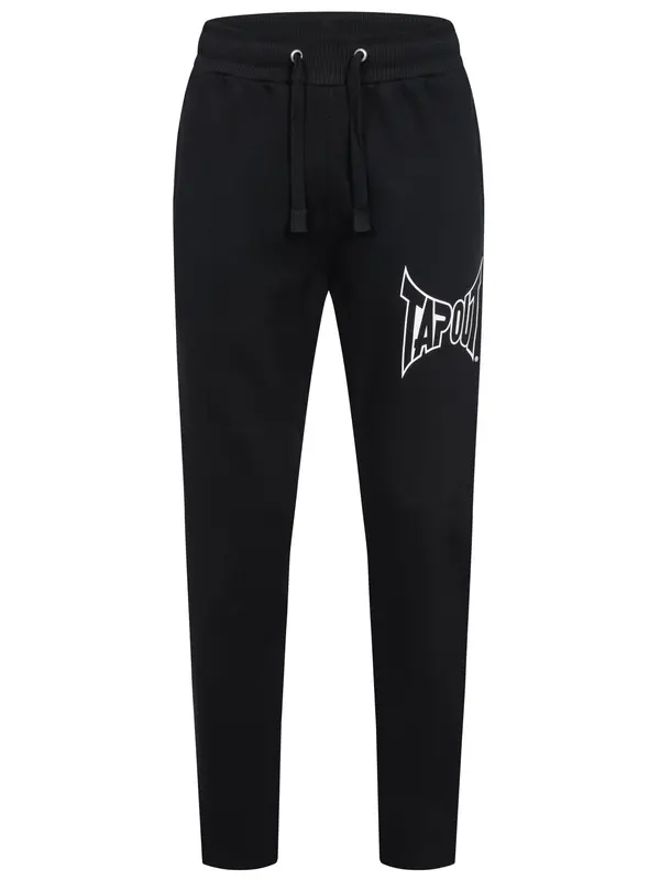 Tapout Tapout Hlače  crna / bijela