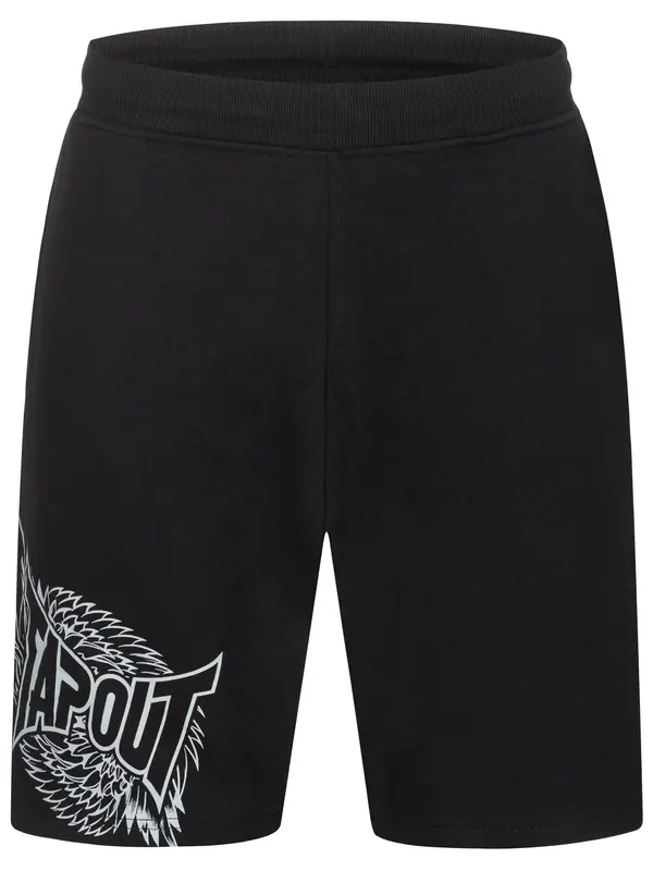 Tapout Tapout Hlače 'Spirit'  crna / bijela