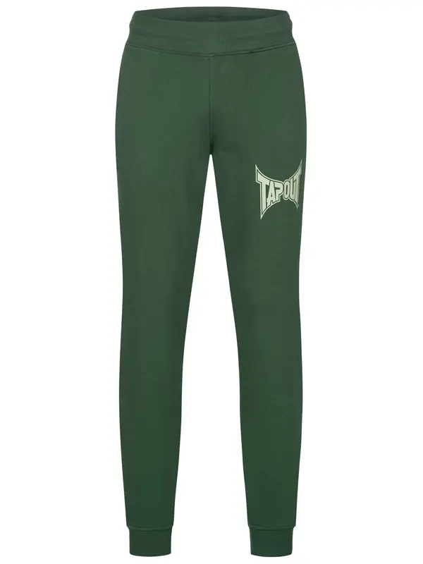 Tapout Tapout Hlače  zelena / bijela