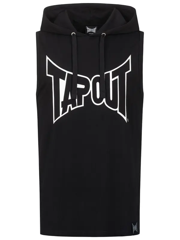 Tapout Tapout Majica 'Alameda'  crna / bijela