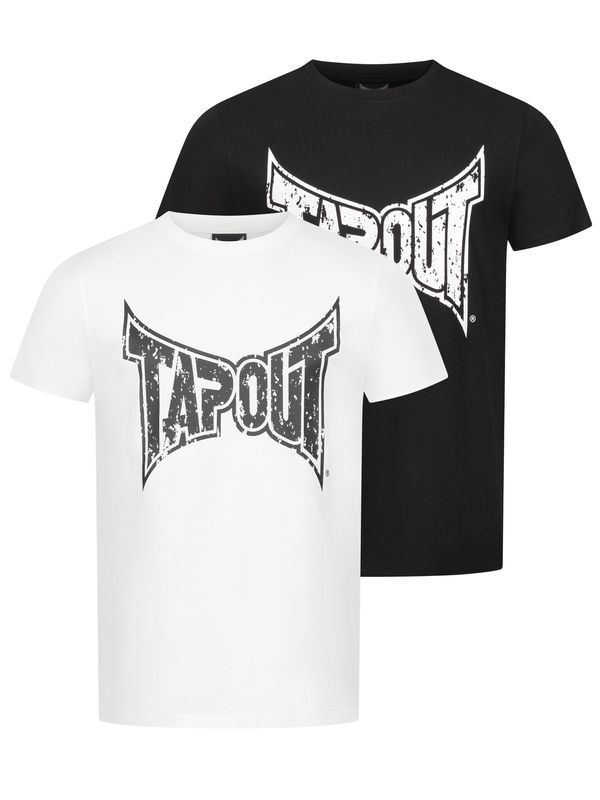 Tapout Tapout Majica ' AMBOYN '  crna / bijela