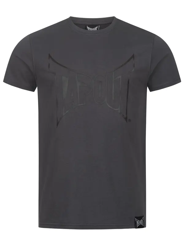 Tapout Tapout Majica  antracit siva / crna