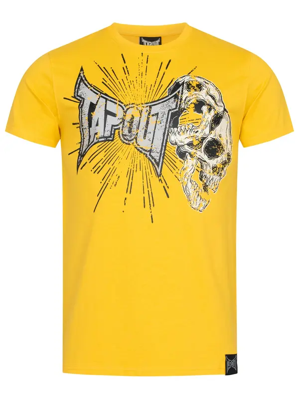Tapout Tapout Majica 'Blade'  žuta / crna / bijela