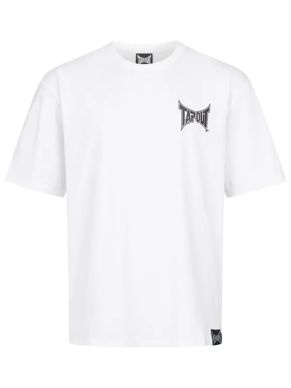Tapout Tapout Majica 'Creekside'  crna / bijela
