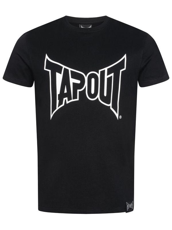 Tapout Tapout Majica  crna / bijela